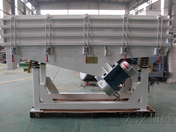 直線振動篩可用層級較多,能夠實現多種物料等級的篩分。